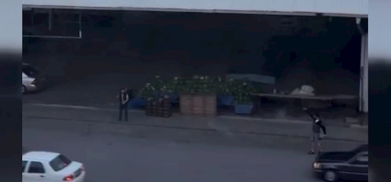 Pazar yerinde tüfekle vuruldu (2)
