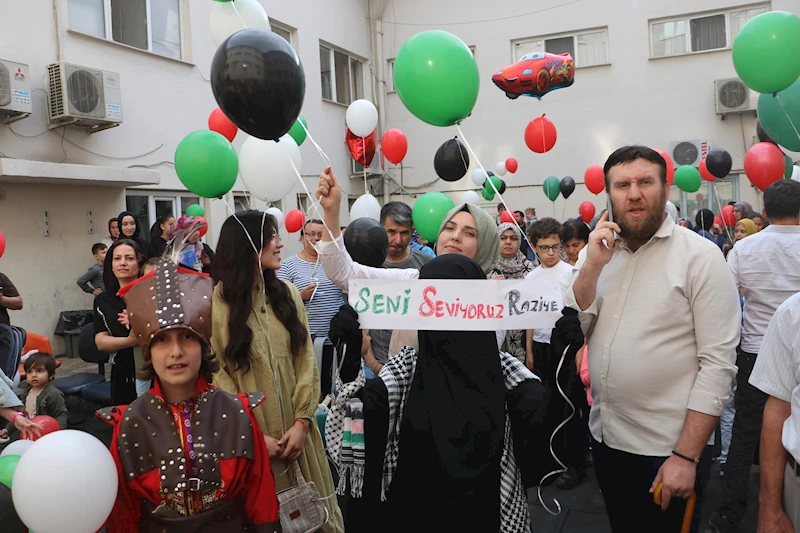 Kas hastası Raziye