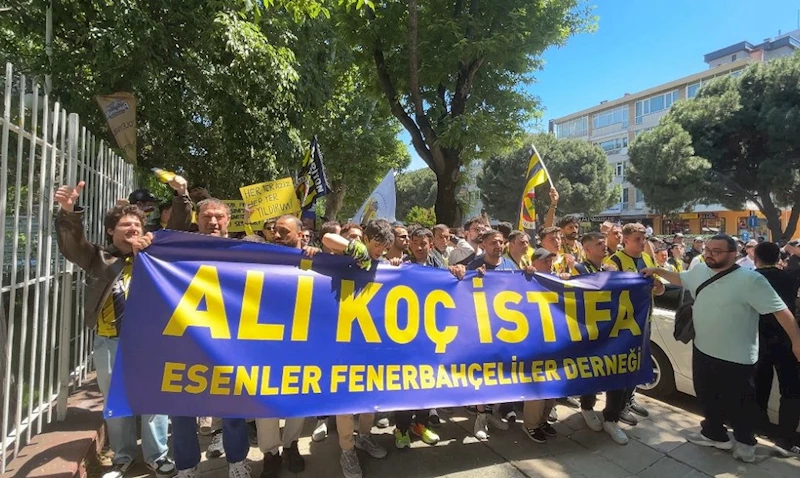 Fenerbahçeli taraftarlar Cadde