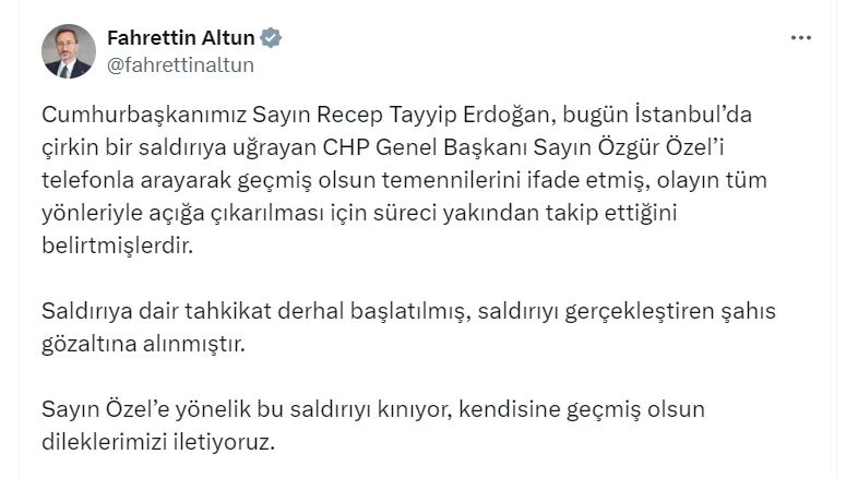 Cumhurbaşkanı Erdoğan