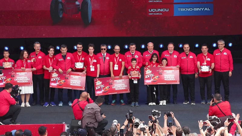 TEKNOFEST KKTC’de final heyecanı: Dereceye giren takımlar belli oldu