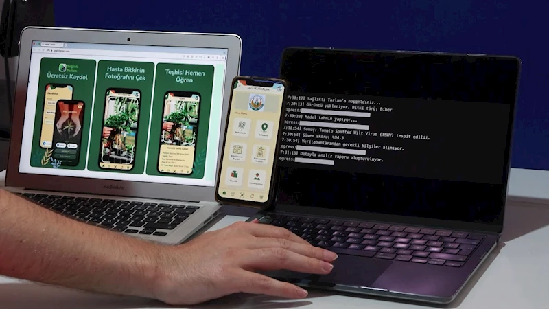 Tarımda yanlış ilaçlamanın önüne geçmeyi hedefleyen proje, TEKNOFEST