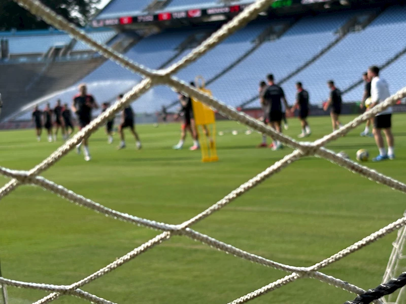 A Milli Takım, Meksika maçı hazırlıklarını tamamladı