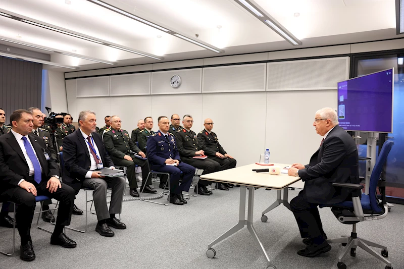 Milli Savunma Bakanı Güler, NATO Karargahı’nda görev yapan personelin Kurban Bayramı’nı kutladı