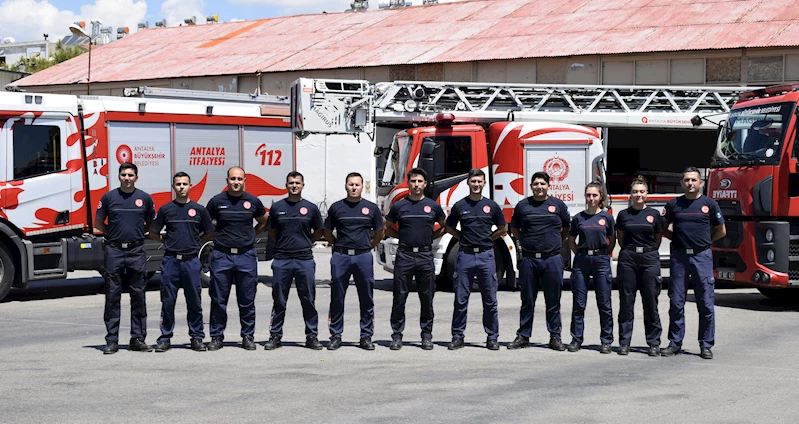 Antalya İtfaiyesi yaz sezonuna hazır