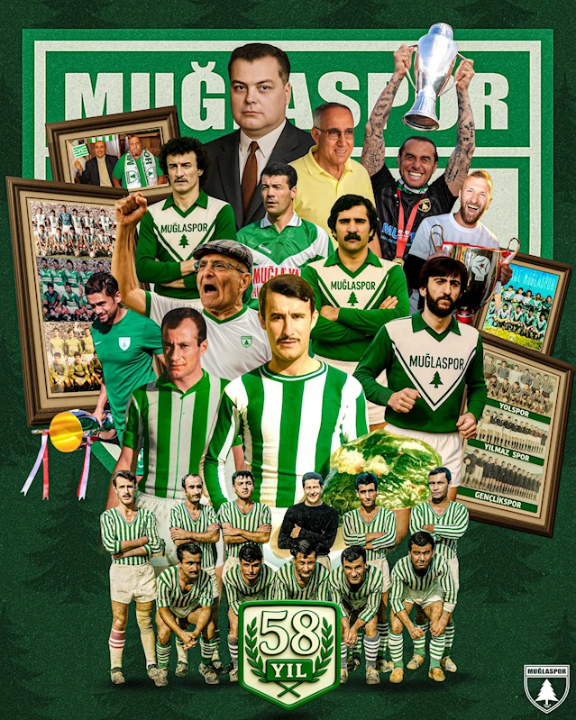 Muğlaspor 58 yaşında