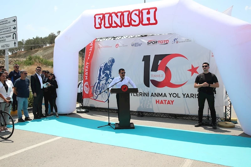 Hatay’da pedallar ‘15 Temmuz’ şehitleri için döndü