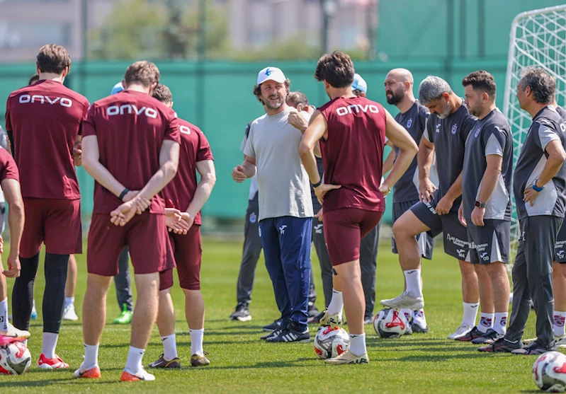 Trabzonspor’da yeni sezon hazırlıkları sürüyor