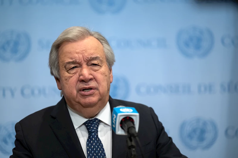 BM Genel Sekreteri Guterres: Kıbrıs görüşmelerinde güven inşa etmek adına adım adım ilerliyoruz