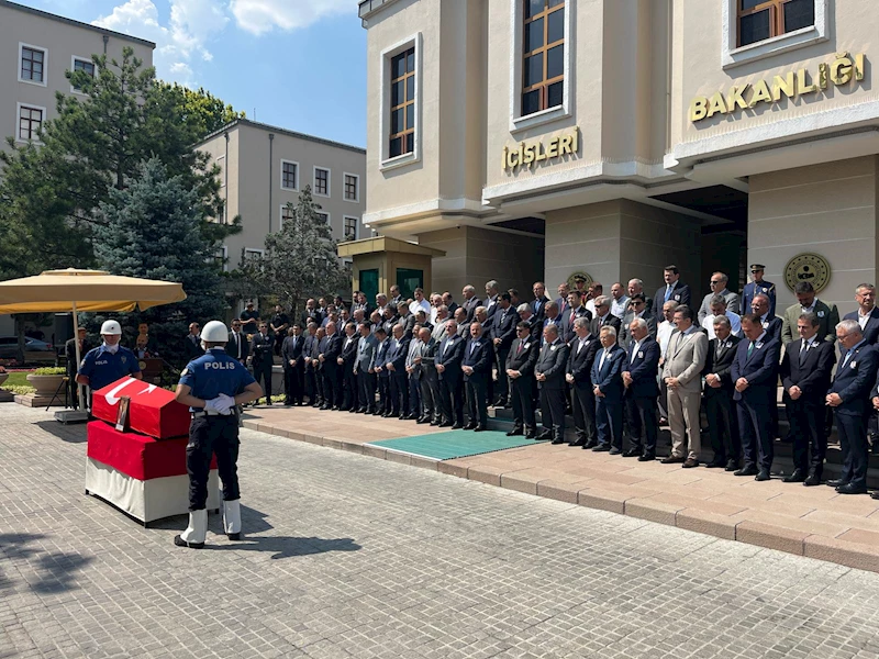 Kazada ölen Mülkiye Başmüfettişi Karaömeroğlu için İçişleri Bakanlığı