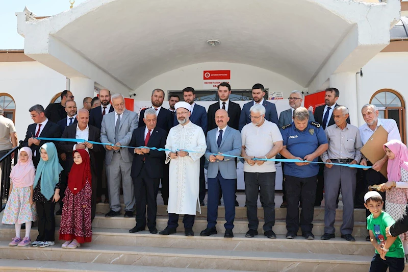 Adıyaman’da 52 cami ve 12 Kur’an kursu yeniden ibadete açıldı