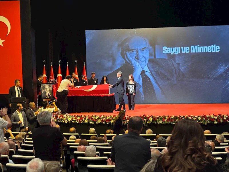 Ankara- Eski CHP Genel Başkanı Öymen için TBMM