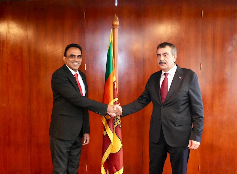 Bakan Tekin, Sri Lanka Bilim ve Teknoloji Bakanı Abeysena ile görüştü