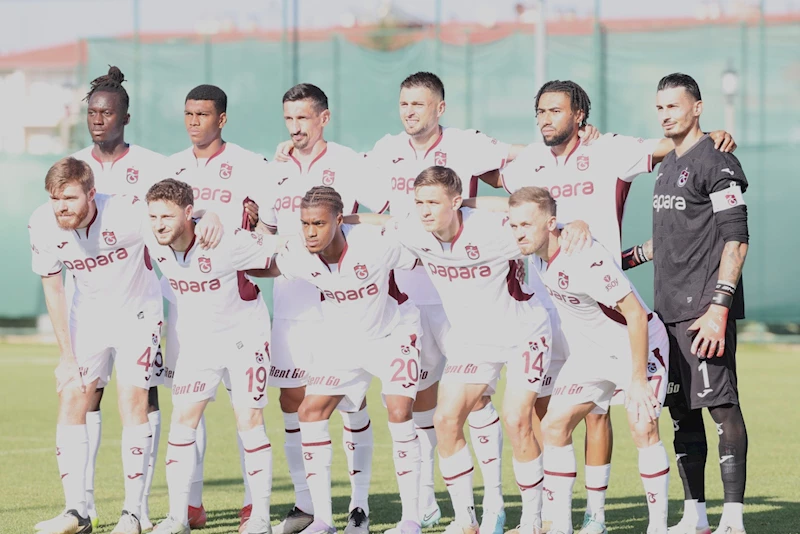 Trabzonspor kampın son maçında Ümraniyespor’la karşılaşacak