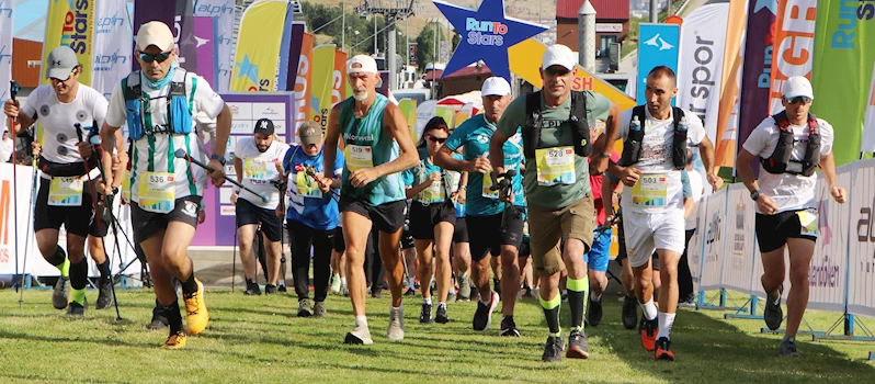 Palandöken’deki zorlu koşu nefes kesti