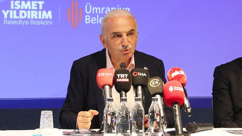 Ümraniye Belediye Başkanı Yıldırım’dan Topağacı