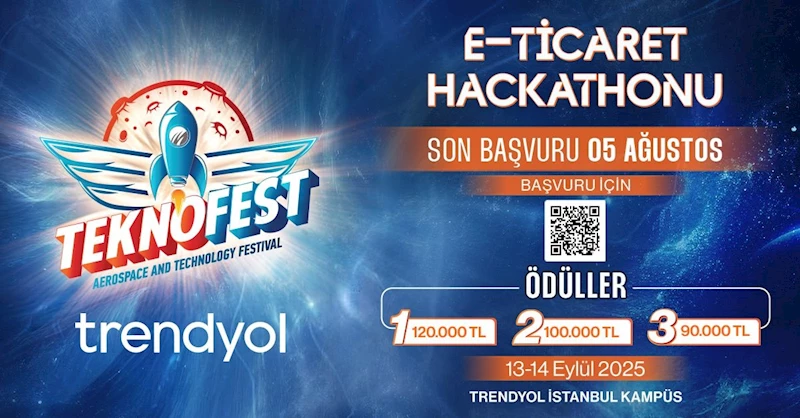 Trendyol TEKNOFEST E-Ticaret Hackathonu’na başvurular başladı