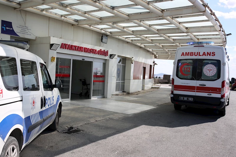 Edirne’de fare zehri yutan bebek, hastanede tedaviye alındı  