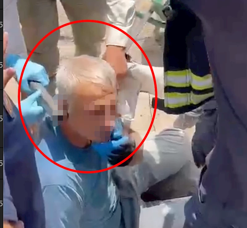 Arkeolojik kazı çalışmalarında başına demir saplanan işçi yaralandı 