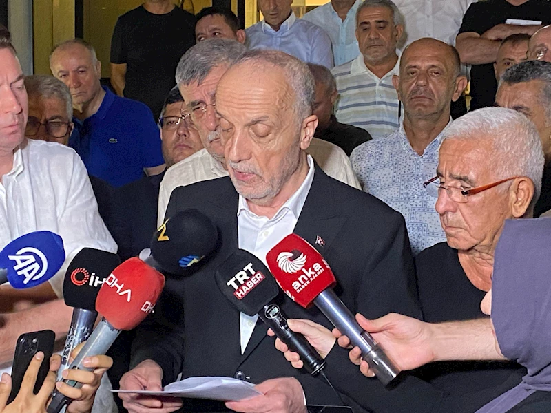 TÜRK-İŞ Genel Başkanı Atalay: Hükümetin son teklifi olumluya yakın (2)