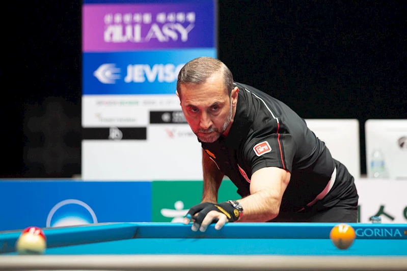 Semih Saygıner, Kore Profesyonel Bilardo Ligi’nde yarı finalde