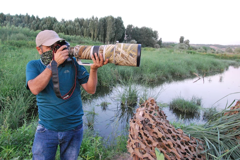 DHA objektifinden Dicle Vadisi yaban hayatı