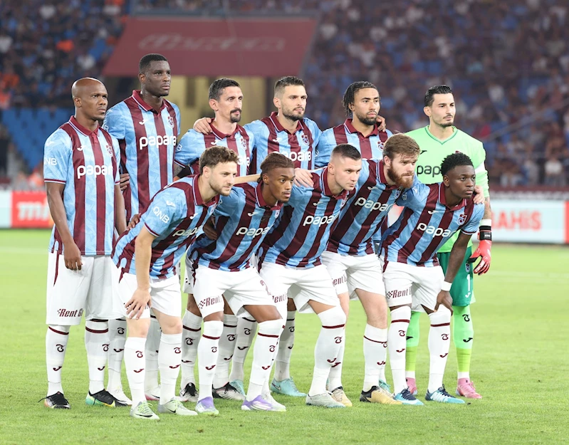 Trabzonspor lige 3 puanla başladı
