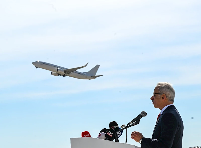 Bakan Uraloğlu: Türkiye’nin 5’inci bölgesel havalimanı tamamlanıyor