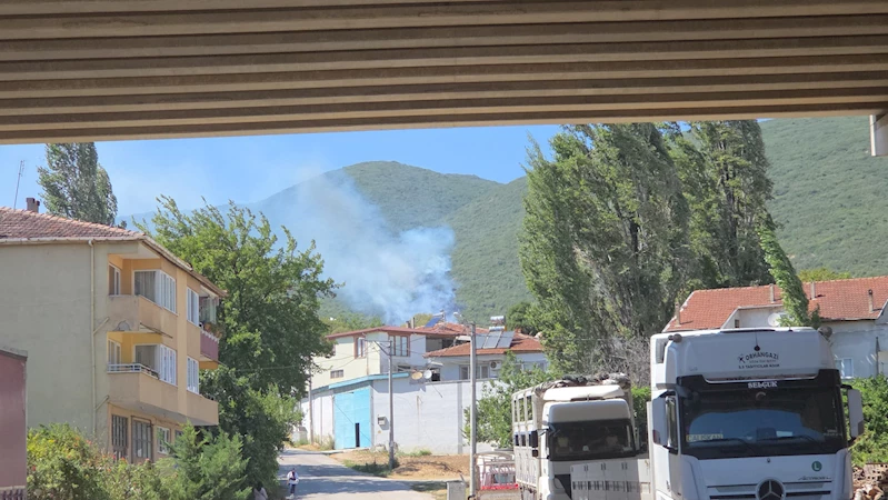 Bursa’da maki yangını