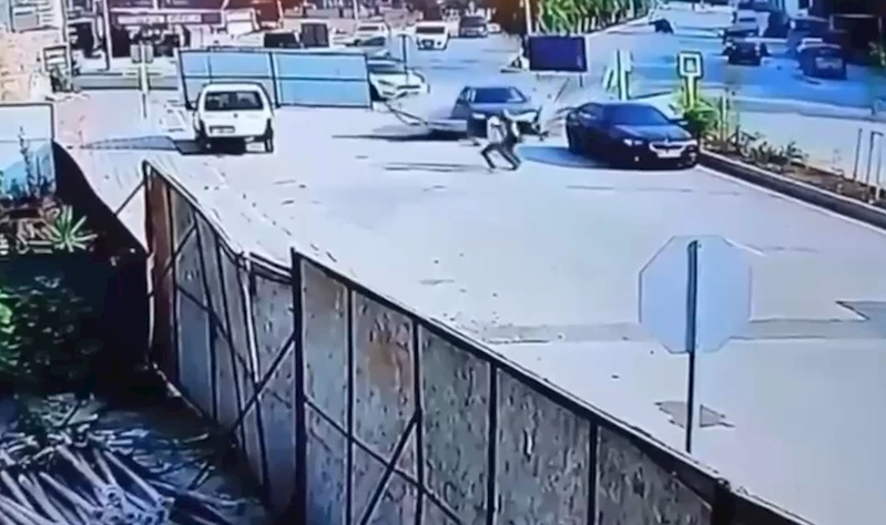 İnşaat denetimi yapan müteahhidin öldüğü kazanın yeni görüntüleri ortaya çıktı