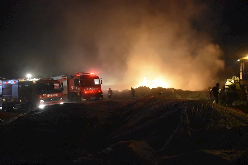 Sivas’ta çiftlik yangınında 2 kişi dumandan etkilendi