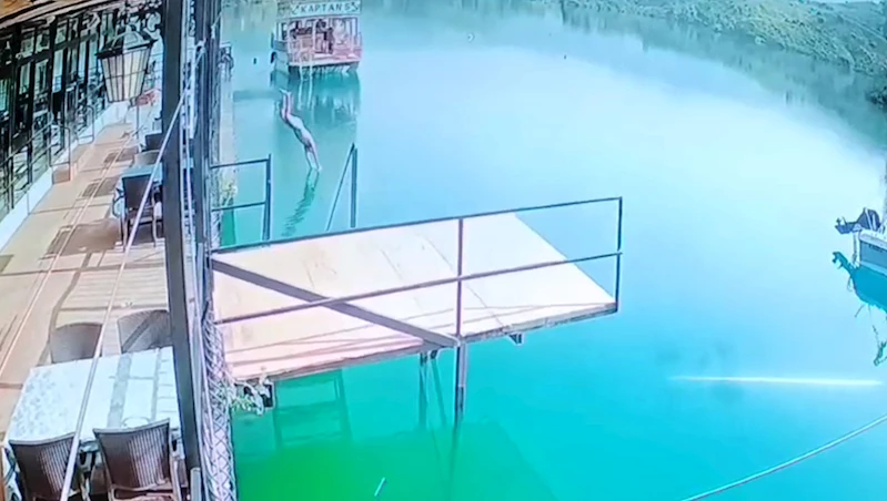 ‘Yasak’ tabelasına rağmen atladığı baraj gölünde boğuldu