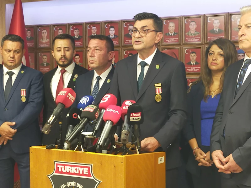 Ankara- Türkiye Harp Malulü Gaziler, Şehit Dul ve Yetimleri Derneği Genel Başkanı Işık: 