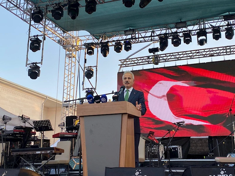 Bakan Uraloğlu:  Bizim görevimiz, sizin bize verdiğiniz emaneti, sorumluluğu yapma gayretidir