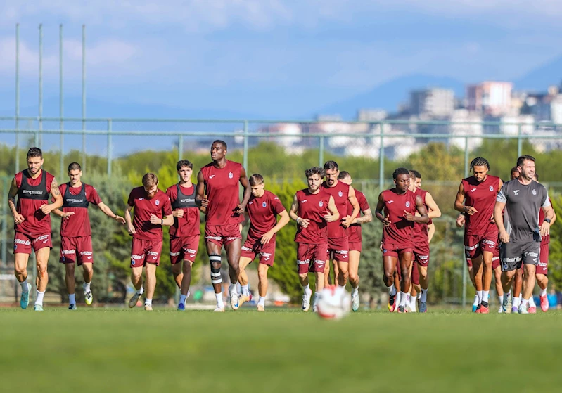 Trabzonspor, Kasımpaşa maçı hazırlıklarını sürdürdü