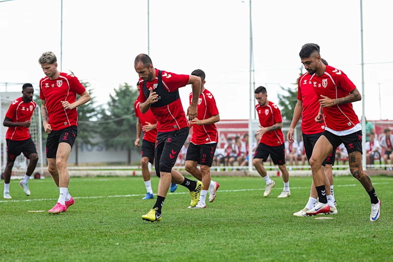 Samsunspor, Panathinaikos maçı hazırlıklarını sürdürdü