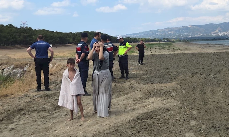 İznik Gölü’nde kaybolan 6 yaşındaki Erhan için arama çalışması başlatıldı