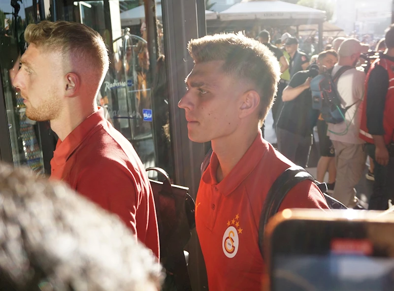 Galatasaray kafilesi Kayseri’ye geldi / Görüntü eklendi