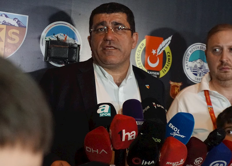 Kayserispor Başkanı Nurettin Açıkalın: Daha güzel sonuçlar almak isterdik