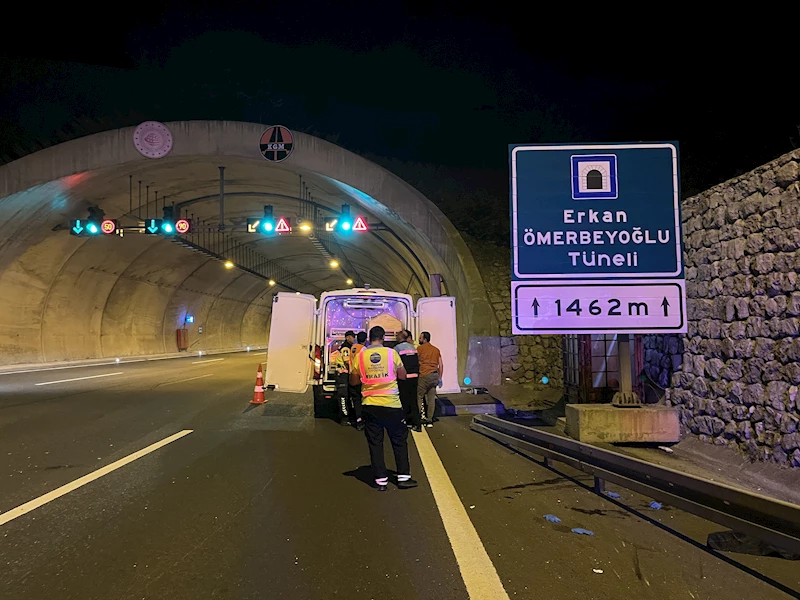 Kuzey Marmara Otoyolu’nda otomobilin çarptığı yaya öldü, 2 yaralı