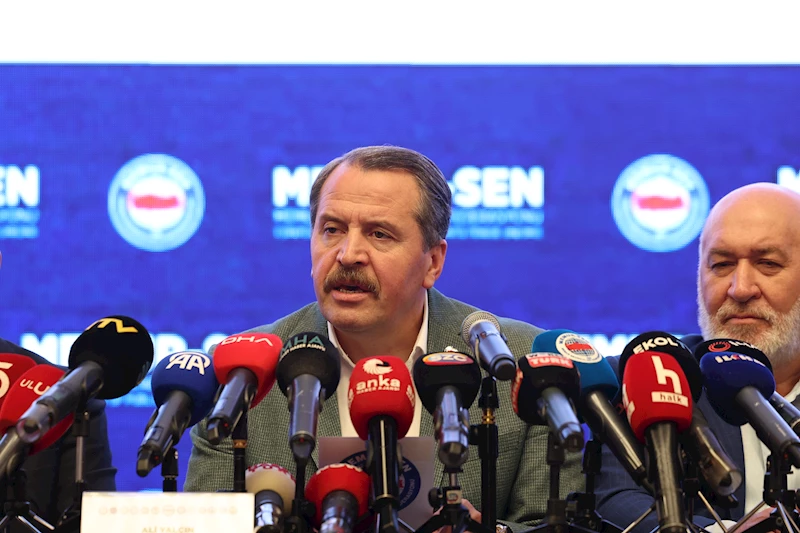 Memur-Sen Başkanı Yalçın: Mücadelemiz kararlılıkla devam edecektir