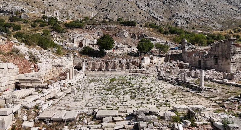 Sagalassos odeonu gün yüzüne çıkarılıyor