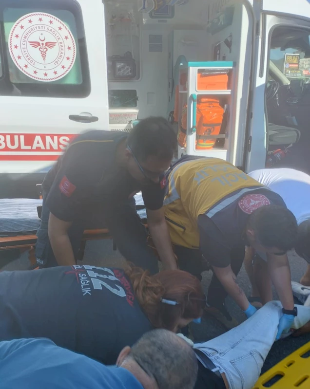 Beton mikserinin çarptığı motosikletli öldü