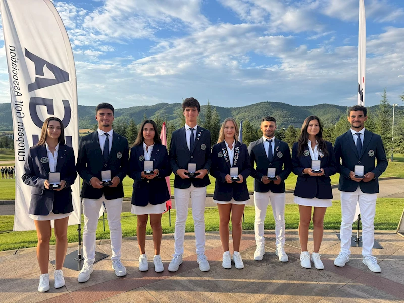 Milli Golfcüler, ‘European Men’s and Ladies’ Team Shield Championship’te derece yaptı 