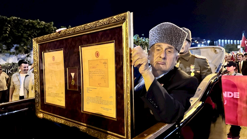 Samsun’da ‘İstiklal Madalyası’ yürüyüşü