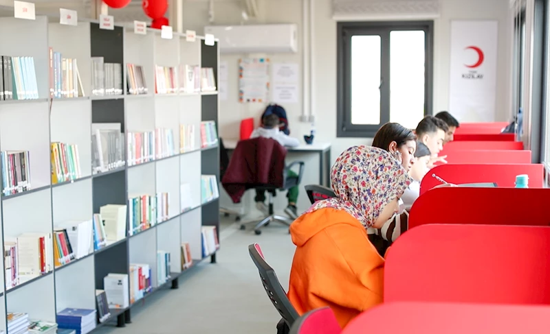 Kızılay: Kütüphanelerimizde hazırlanan 504 öğrenci üniversiteli oldu