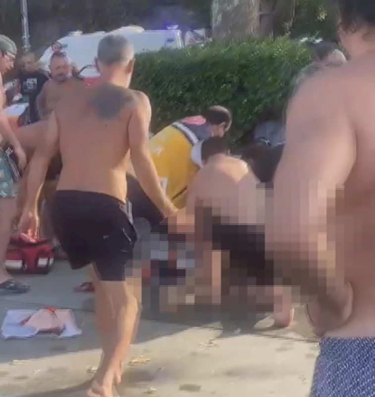 İstanbul - Kireçburnu sahilde boğulma tehlikesi geçiren kişi hastaneye kaldırıldı