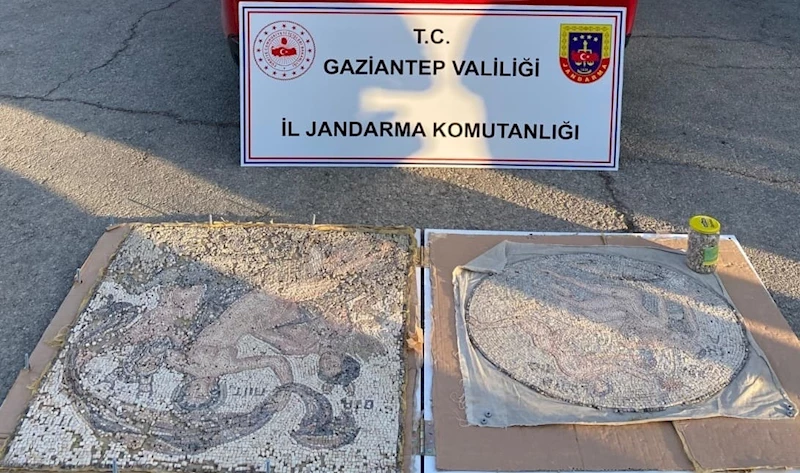 Gaziantep’te tarihi eser operasyonu: 3 gözaltı