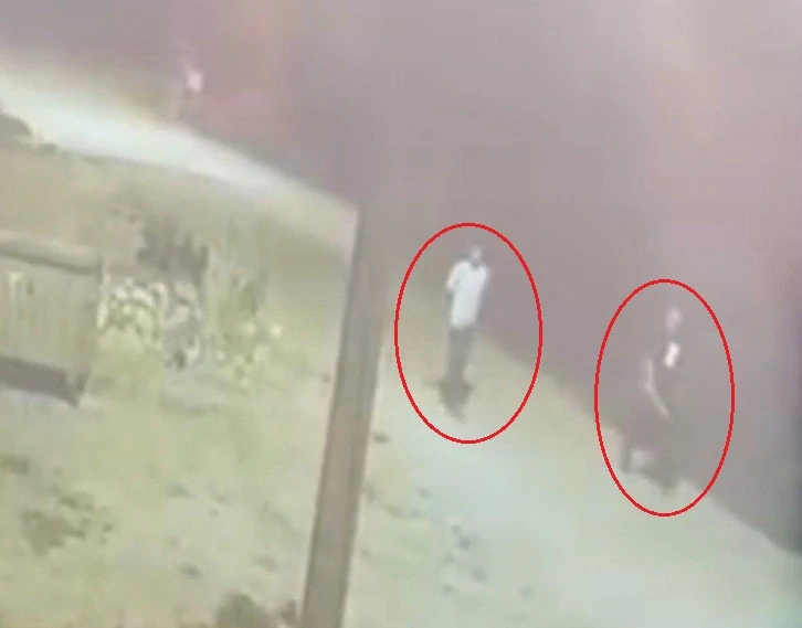 Otomobili düz kontakla çalıştırıp çaldılar; hırsızlık kamerada