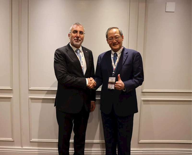 Bakan Işıkhan, Singapur İşgücü Bakanı Tan See Leng ile görüştü